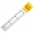REGUA ACRILICA WALEU CRISTAL DE 15CM