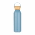 GARRAFA DE ALUMINIO BRW 500ML - TAMPA DE BAMBU AZUL - comprar online