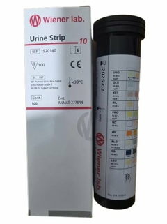 Urine Strips 10par x 100 tiras - Wiener