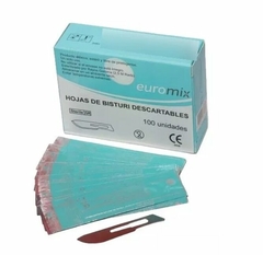 HOJA DE BISTURI 24 X 100 UNIDADES
