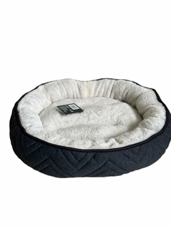 DOGIT DREAM WELL MOISES CAMA CIRCULAR BLANCA/GRIS - DOGUIT - comprar online