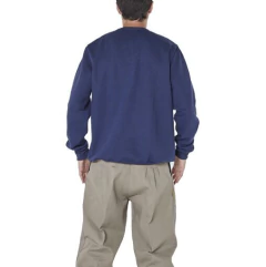 BUZO ALGODON AZUL MARINO - PAMPERO - tienda online