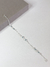 Pulseira zircônia azul bebê - Donna Gringa pratas