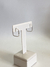 Brincos argola quadrada M - comprar online
