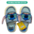 Pantufa Nuvem Stitch Azul Tamanho 33-35 Disney Oficial - comprar online