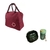Kit Marmirta e Lancheira Com Copo e Talher Com Bolsa Térmica - Brasiliana