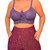 Imagem do Cropped Franzido Canelado c/ Bojo