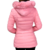 Jaqueta Parka Peluciada Dupla Face c/ Capuz Feminina