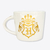 Kit Caneca Prato Bowl Cerâmica Harry Potter Gold Oficial - loja online