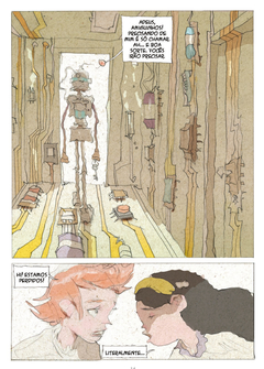 Quadrinho Reconexão com dedicatória em aquarela - loja online
