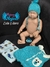 LOTE 10 COM 5 ITENS BABY KISS DORMINDO SID-NYL