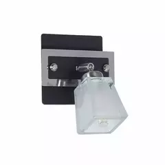 Aplique Modelo Atenas Negro 1 Luz - comprar online