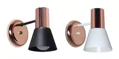 Aplique Modelo Ostende Blanco y Cobre Sa nJusto - comprar online