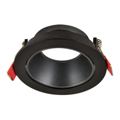 Spot De Embutir Negro Pc Movil Iluminacion Apto Led Gu10
