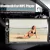Podofo 2 din receptor de rádio do carro estéreo 7" video mp5 player fm bt - loja online
