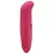 Vibrador Ponto G em ABS com textura aveludada na internet