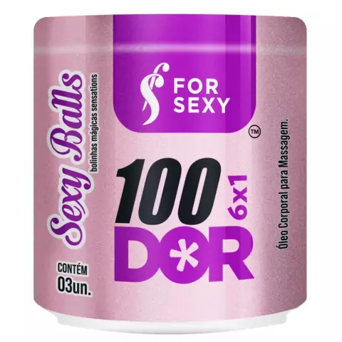 Bolinhas que Estouram Sexy Balls 100DOR Anal