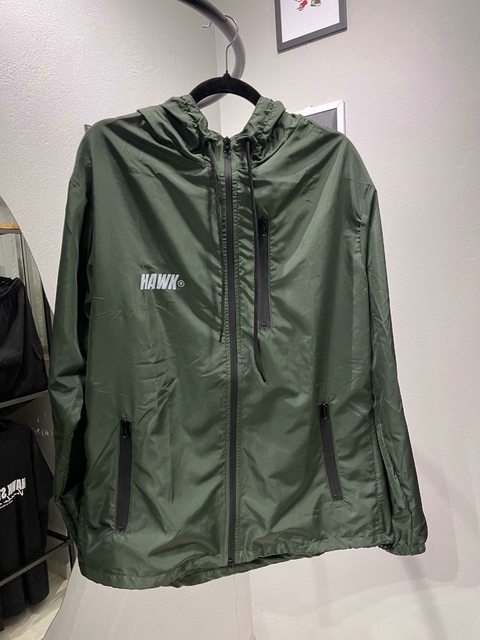 Corta Vento Hawk | Verde Militar - comprar online