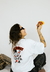 Camiseta Larica’s Vibe | Branca - Hawk Street