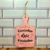 Placa Decorativa Parede Cozinha Decor Tábua De Carne Pendura Rosa