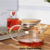 Caneca Vidro Borossilicato Resistente Heart 280ml Wolf 2unid - loja online