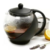 Imagem do Chaleira Vidro Infusor Aço Inox Bule Chá Café Filtro
