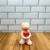 Enfeite Decorativo Urso Com Coração De Cerâmica Decoração Unidade - comprar online