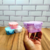 4 Mini Potes Armazenar Alimento Pequeno 50ml Candy Colors - loja online