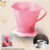 Coador Porta Filtro De Café Com Suporte Para Garrafa Rosa Filtro 102 e 103