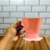Coador Porta Filtro De Café Com Suporte Para Garrafa Rosa Filtro 102 e 103 - loja online