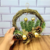 Guirlanda Natal Coroa Decorativa Enfeite Pendurar Natalino Pinha 23cm - loja online
