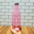 Garrafa Vidro Rosa Água Suco Chá Com Tampa Metal 1lt Bebidas na internet