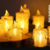 Velas Eletrônicas Decorativas Led Escorrida Natal Média Feliz Natal - loja online