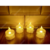 Velas Eletrônicas Decorativas Led Escorrida Natal Pequena