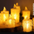 Velas Eletrônicas Decorativas Led Escorrida Natal Pequena - loja online