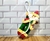 Papai Noel Na Corda Pendurar Porta Decoração Enfeite Natal 30cm