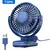Mini Ventilador Portátil USB: Leve, Silencioso e Ideal para o Seu Conforto
