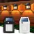 Lâmpada Noturna Solar de Tungstênio: Iluminação Inteligente e Eficiente para Seu Lar - Galassatti Home & Decor
