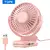 Mini Ventilador Portátil USB: Leve, Silencioso e Ideal para o Seu Conforto - Galassatti Home & Decor