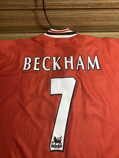 Manchester United Beckham 1998/1999 - (GG) - Diplaca - Camisas Originais de Futebol
