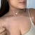 COLAR CHOKER FIO DE NYLON COM BUZIO - comprar online