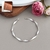 BRACELETE REGULAVEL ARO FIO TORCIDO