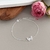 PULSEIRA CARTIER BORBOLETA ZIRC NO MEIO