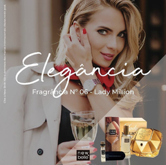 Kit Deo Colônia New Belle nº06 – Inspiração LADY MILLION - loja online