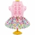 Ref: 995 Vestido Canelado Rosa