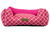 Cama Quadrada para Cachorro ou Gato Luppet Luxo Rosa Geométrica