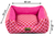 Cama Quadrada para Cachorro ou Gato Luppet Luxo Rosa Geométrica na internet