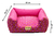 Cama Quadrada para Cachorro ou Gato Luppet Luxo Rosa Ossinho - comprar online