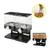 DISPENSADOR DUPLO DE CEREAIS PORTA ALIMENTOS SUCRILHOS GRANOLA COM 2 POTES HERME - comprar online