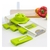 KIT RALADOR MANDOLIM INOX COM POTE SLICER NICER 5 EM 1 FATIADOR CORTADOR DE QUEIJO